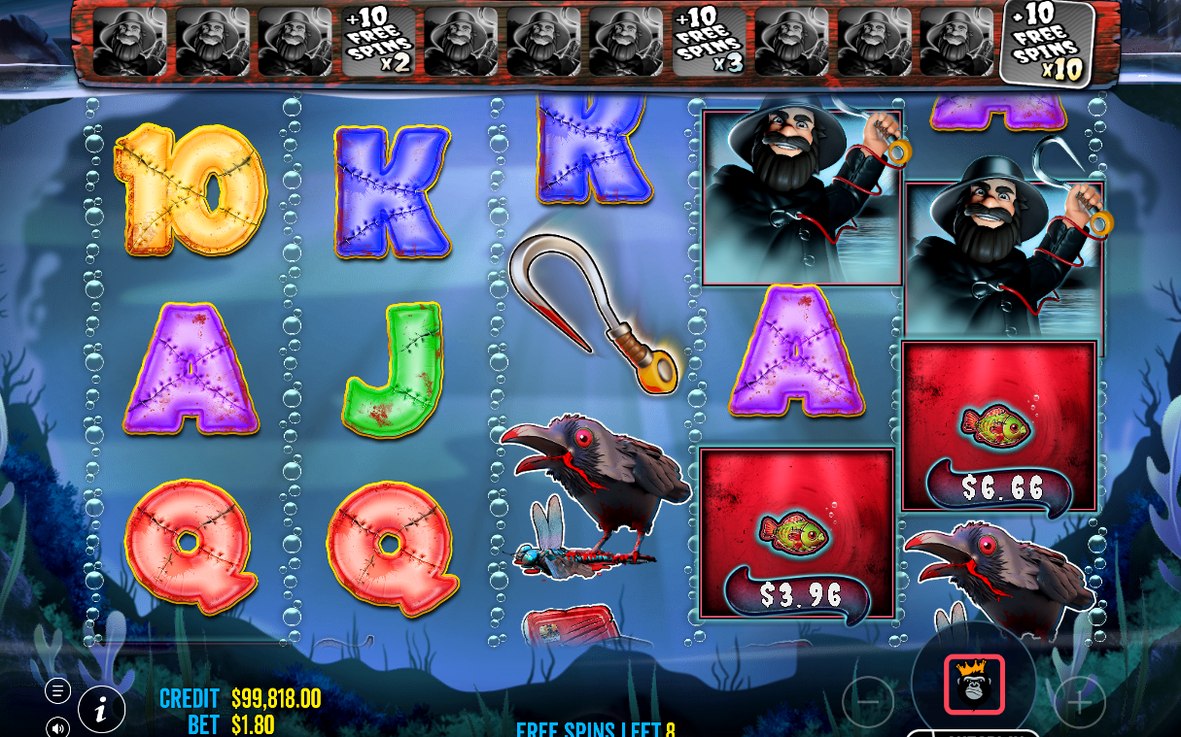 WILD symbols collecting MONEY values in Free Spins