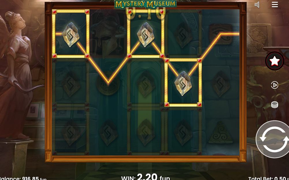 Base game grid with 5 reels and 3 rows